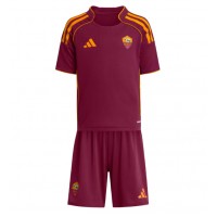 AS Roma Bryan Cristante #4 Domáci Detský futbalový dres 2025-26 Krátky Rukáv (+ trenírky)